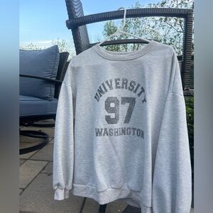 Shein gray crewneck